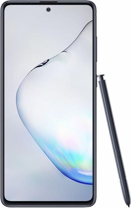 Produktbild Samsung Galaxy Note10 Lite (128 GB, Aura Black, 6.70", Dual SIM, 4G)