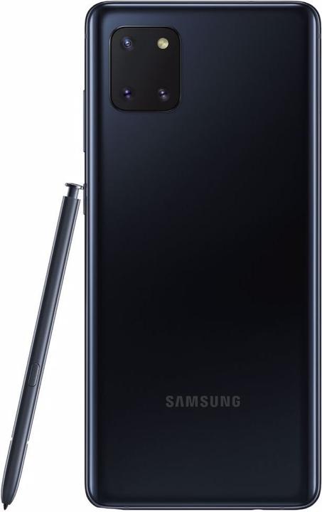 Produktbild Samsung Galaxy Note10 Lite (128 GB, Aura Black, 6.70", Dual SIM, 4G)