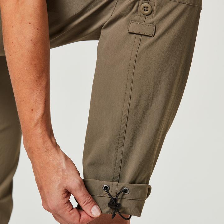 Produktbild Maier Sports leichte Damen-Outdoorhose "Karwendel" Wanderhose Funktionshose (teak) (M, L)