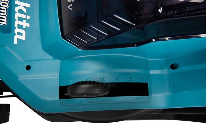 Image du produit Makita DLM432PT2 Tondeuse à gazon sans fil 2X18V, 43cm, 2X5,0Ah Li-Ion DC18RD, 3 (Fonctionnement sur batterie)