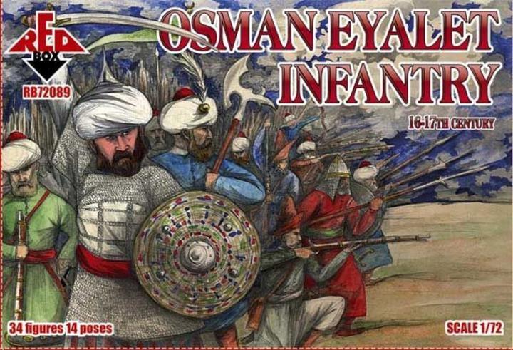 Actual product image Red Box Osman Eyalet infantry,16-17th century