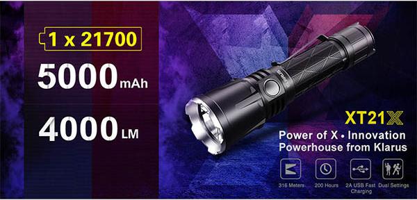 Produktbild Klarus XT21X (16.10 cm, 4000 lm)