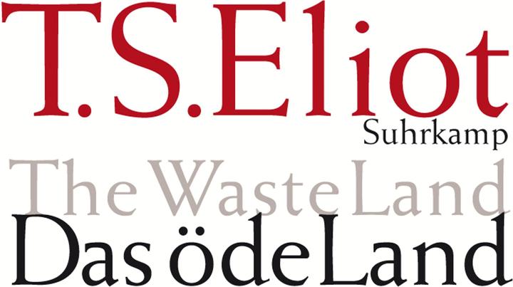 Produktbild Das öde Land / The waste land (Deutsch, Englisch, T. S. Eliot, 2008)