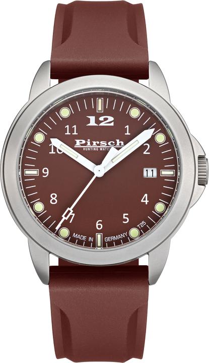 Produktbild Pirsch Hunting Watches 4 GTLS Braun mit Silicon Band