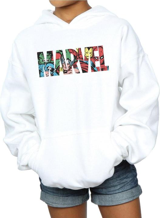 Image du produit - Sweat à capuche LOGO CHARACTER INFILL - Fille (140, 146)