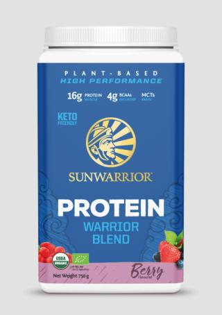 Actual product image Sunwarrior Warrior Blend Organic (Berry, 1 pcs., 750 g)