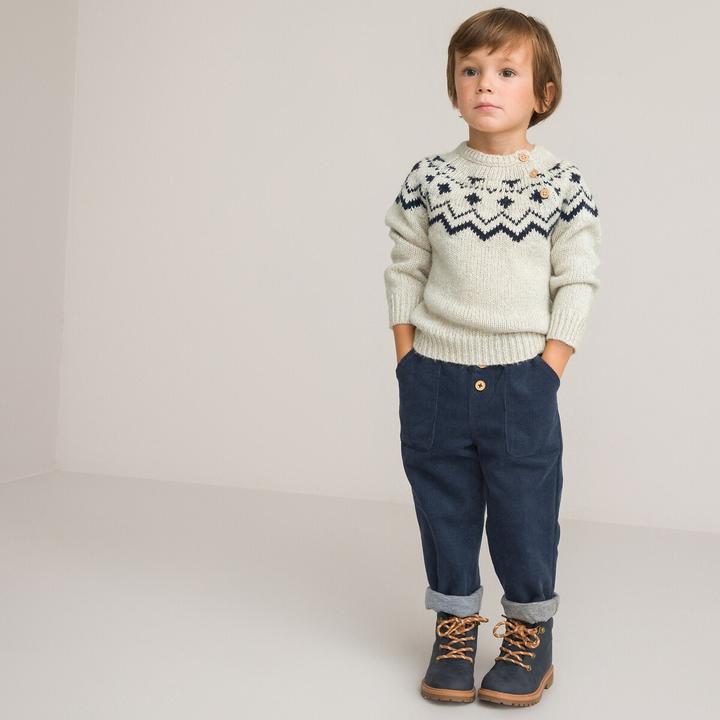 Produktbild La Redoute Collections Gerade Cordhose mit Jerseyfutter (86)