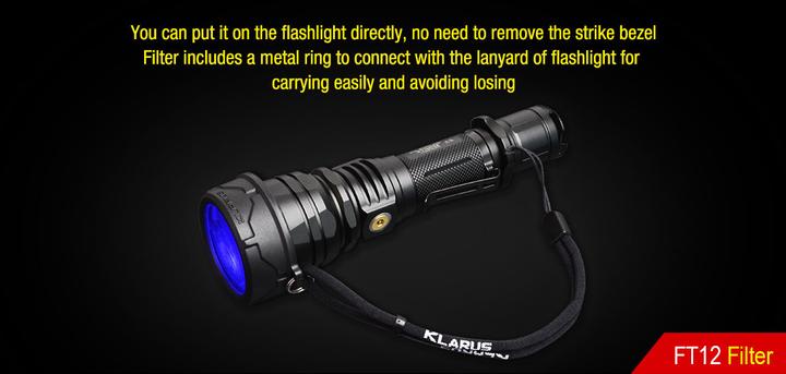 Image du produit Klarus FT12 Filter für die XT15 XT12GT