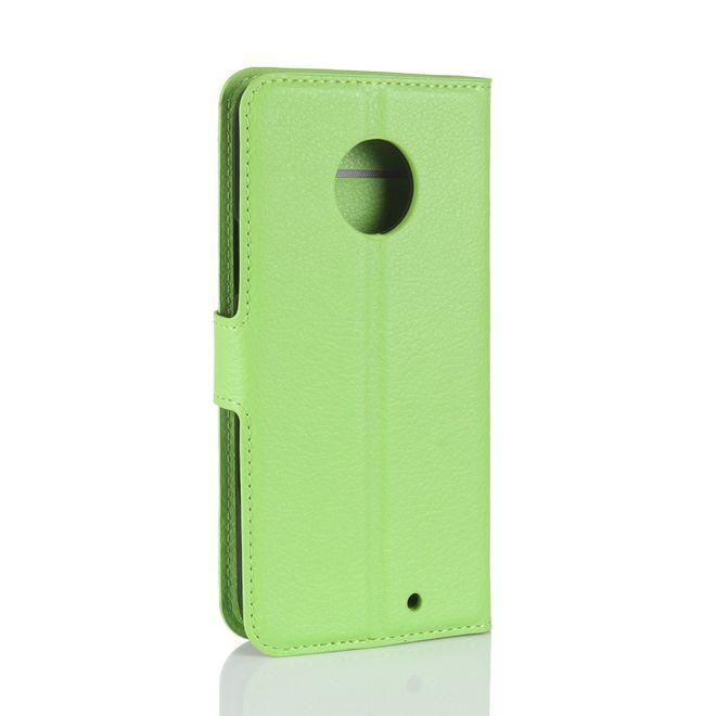 Produktbild MU Classic Klassische Leder Hülle mit Litchitextur (Motorola Moto X4)