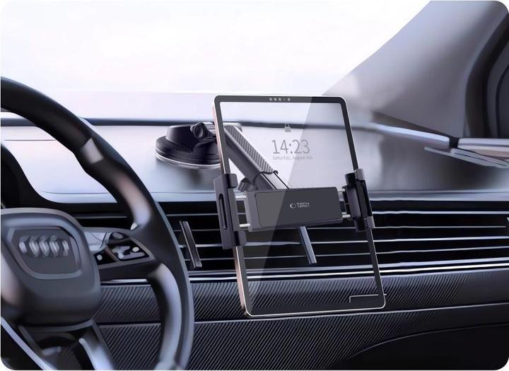 Produktbild Tech-Protect V4 Car Tablet Holder for Cockpit Mount - Black