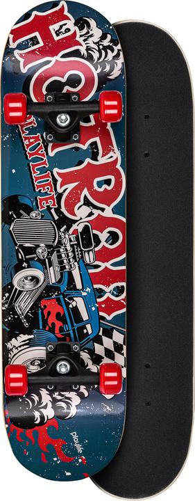 Actual product image Playlife Illusion Hotrod Skateboard (31.10")