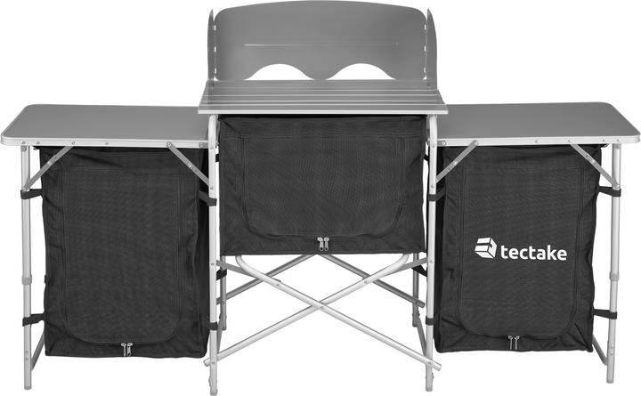 Immagine prodotto tectake Cucina da campeggio 172x52x104cm