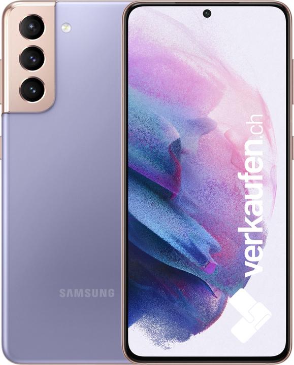 Produktbild verkaufen.ch Galaxy S21 Dual SIM 5G (256 GB, Phantom Violet, 6.20", 64 Mpx, Dual SIM, A / Wie neu)