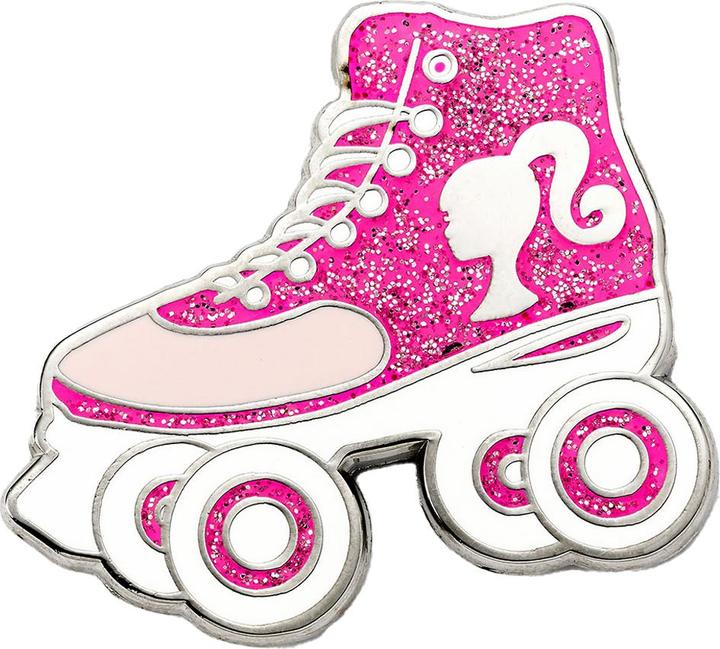 Produktbild Barbie Rollschuh Abzeichen Emaille