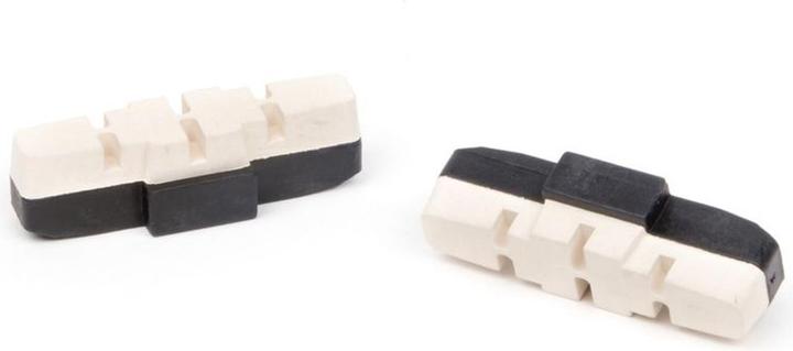 Actual product image Elvedes Brake shoes hydraulics Magura 50 x 12 mm, White (Shimano, Rubber)