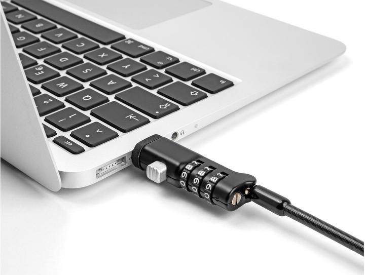 Produktbild Navilock Delock Notebook Sicherungskabel für USB Typ-A Buchse mit Zahlenschloss