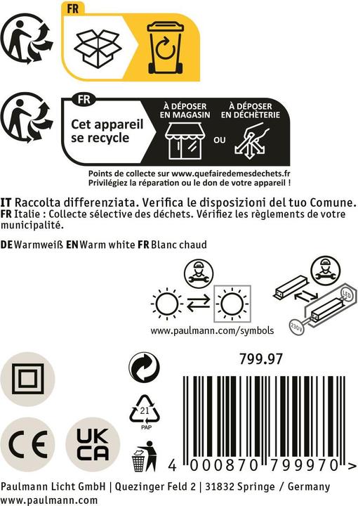 Produktbild Paulmann Kame (1150 lm)