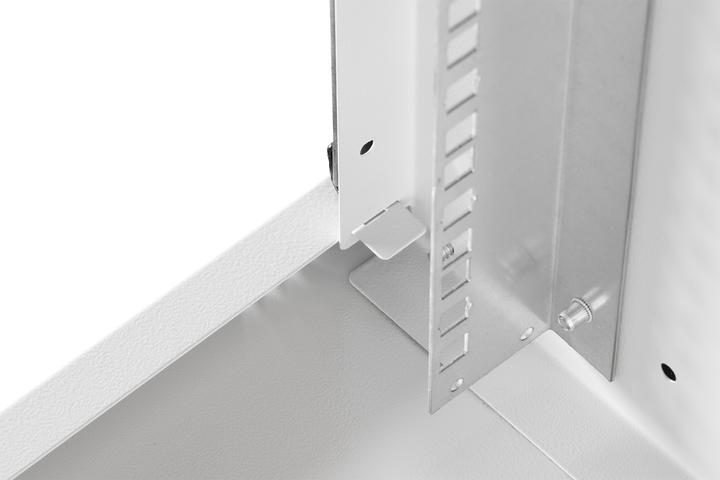 Immagine prodotto Digitus Alloggiamento a parete 19" 4U, SOHO PRO 237 x 540 x 400 mm, grigio (4 HE, Rack da 19 pollici)