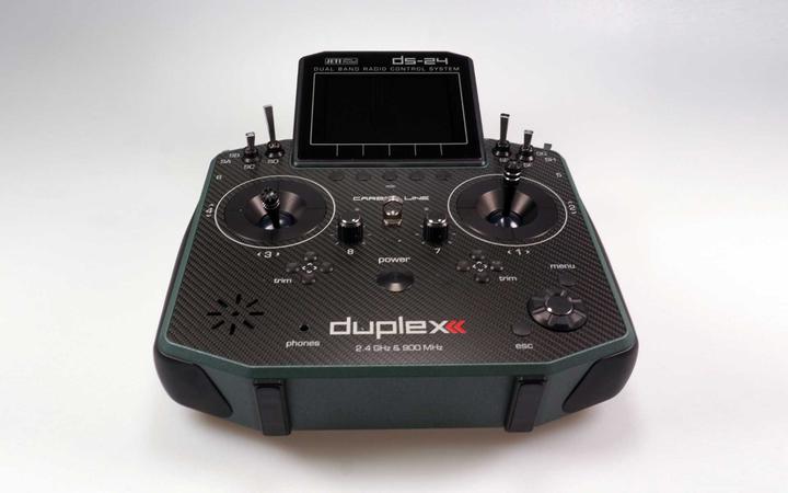 Image du produit Jeti DS-24 duplex 2.4 GHz Carbon Line Vert foncé Multimode