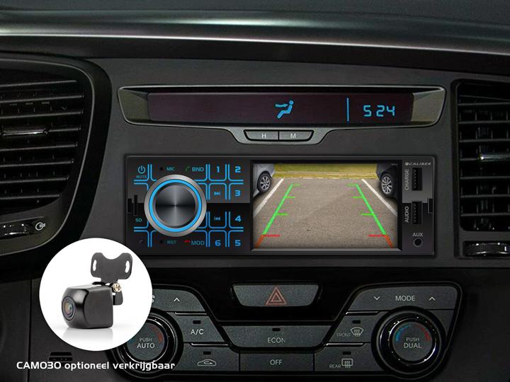 Actual product image Caliber Car radio RMD404 1 DIN