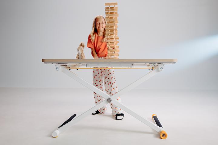 Image du produit PopTop La scrivania per bambini regolabile in altezza (115 x 65 x 86 cm)