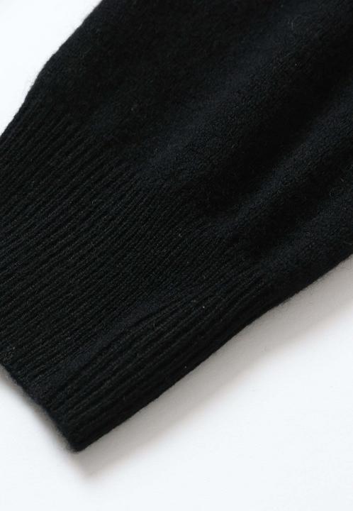 Actual product image Bellemere Pullover Pure Crew Neck Merino-Cashmere Sweater (XL)