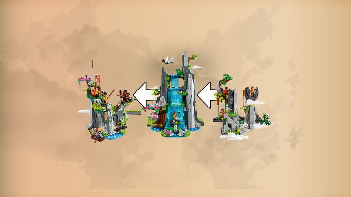 Produktbild LEGO Der legendäre Berg der Blumen und Früchte (80024, LEGO Seltene Sets, LEGO Monkie Kid)