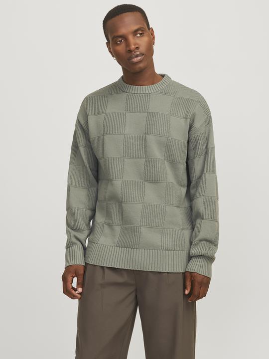 Actual product image Jack & Jones Checked knitted jumper Knitted jumper (S)