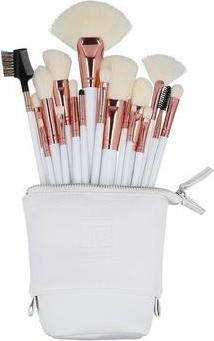 Actual product image Ilu Basic Set 18 Makeup Brushes with Bag White (Set)