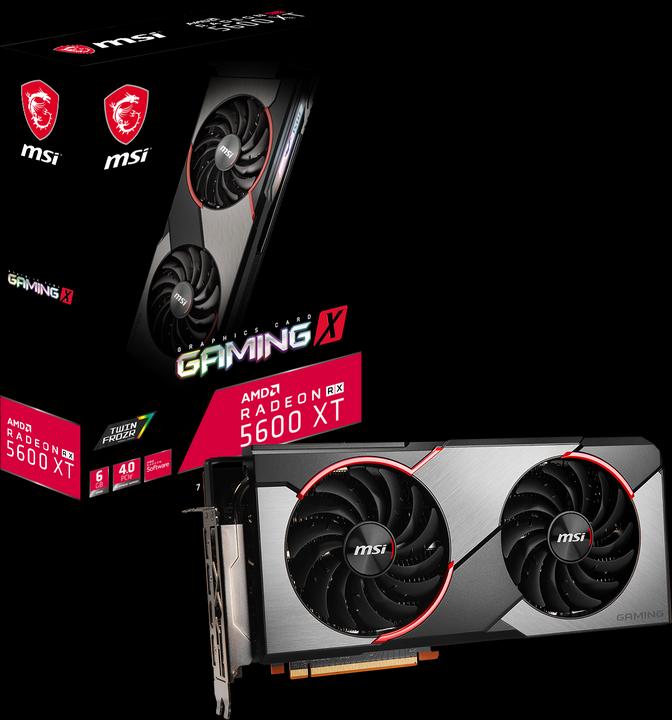 Image du produit MSI Radeon RX 5600 XT GAMING X (6 Go)