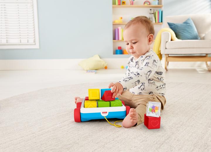 Image du produit Fisher-Price Mon Wagon Cubes à Tirer - Jouet d'éveil - A partir de 6 mois