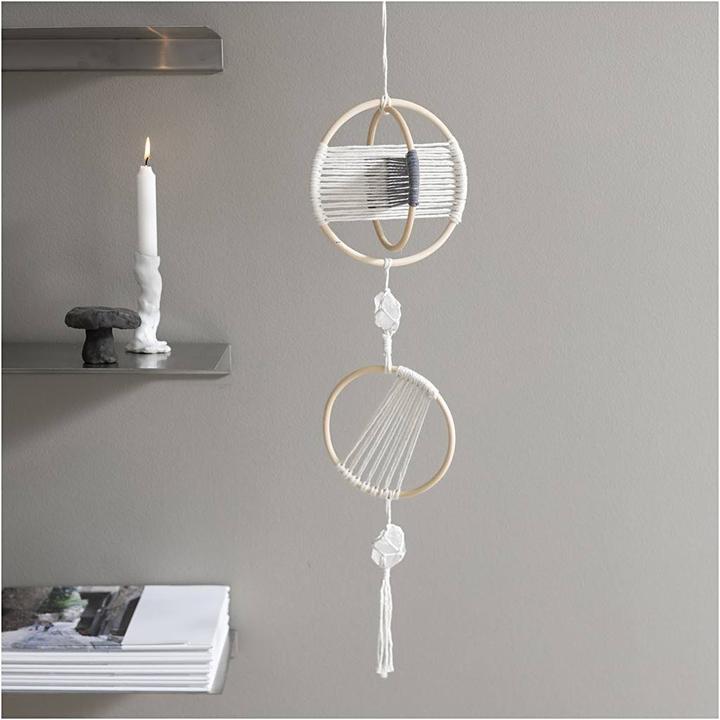 Image du produit Creativ Company Kit d'artisanat - Macramé - Appareil mobile(977741)