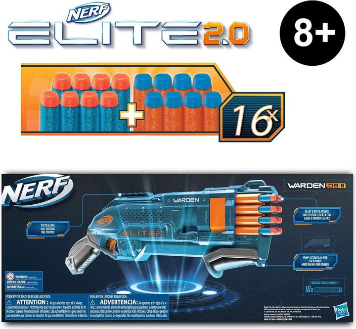 Produktbild Nerf Elite 2.0 Warden DB-8
