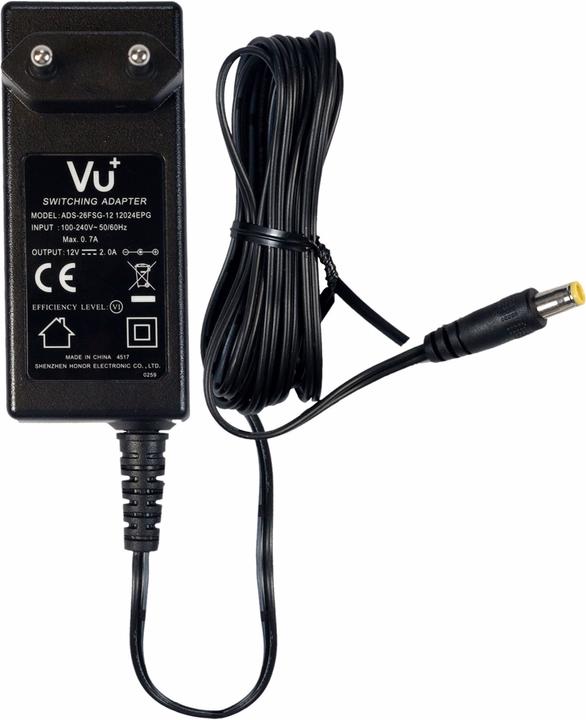 Actual product image Vu+ Zero 4K (Power supply)