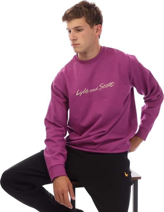Produktbild Lyle and Scott Sweatshirt Schrift (M)