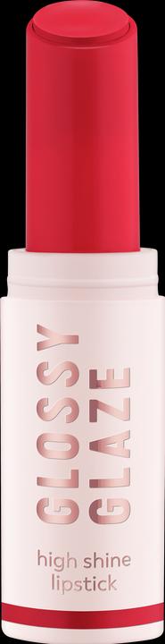 Actual product image essence GLOSSY GLAZE high shine lipstick (04 Red-Dy For The Day)