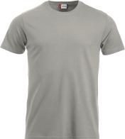 Clique T-Shirt Classic-T 029360, Baumwolle, silber, Grösse 2XL (XXL)