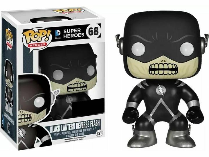 Actual product image Funko POP! heroes DC Super Heroes Black Lantern Reverse Flash