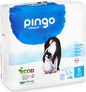 Actual product image Pingo Eco diapers (Size 5, Pack, 72 Piece)