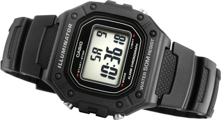 Image du produit Casio W-218H-1AVEF (Montre numérique, 44.40 mm)