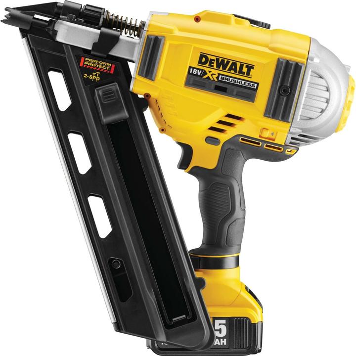 Image du produit DeWalt 18.0 V / 5.0 Ah Cloueur sans fil 90mm