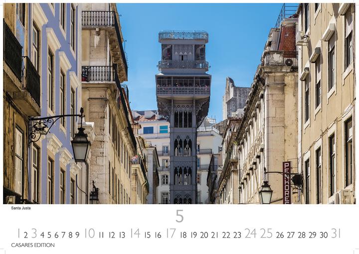 Produktbild Lissabon 2026 L 35x50cm (35 x 50 cm, Deutsch)