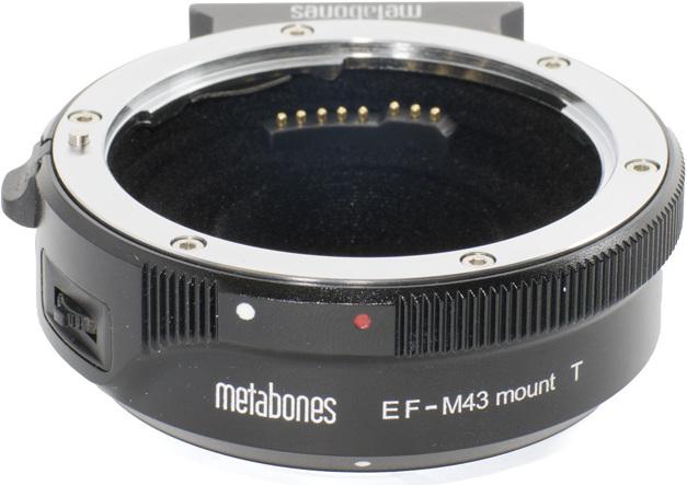 Actual product image Metabones Canon EF lens on MFT camera