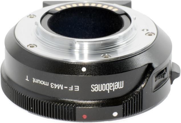 Actual product image Metabones Canon EF lens on MFT camera