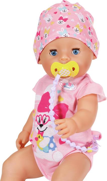 Actual product image Zapf Creation Baby born Magic Pacifier & Chain (1 x, from 3 yrs.)