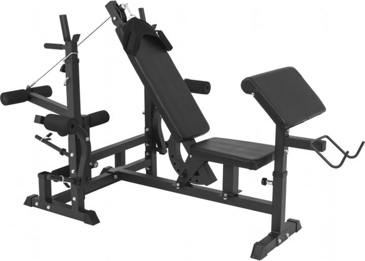 Produktbild Gorilla Sports Hantelbank Kraftstation & Langhantelset