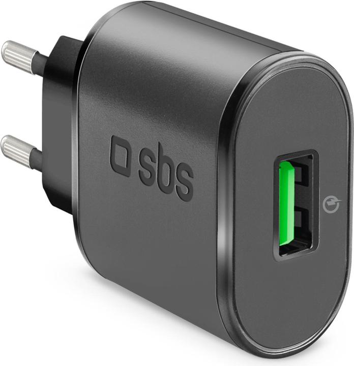 Immagine prodotto SBS Caricabatterie da viaggio per la ricarica veloce 2100 mAh (15 W)