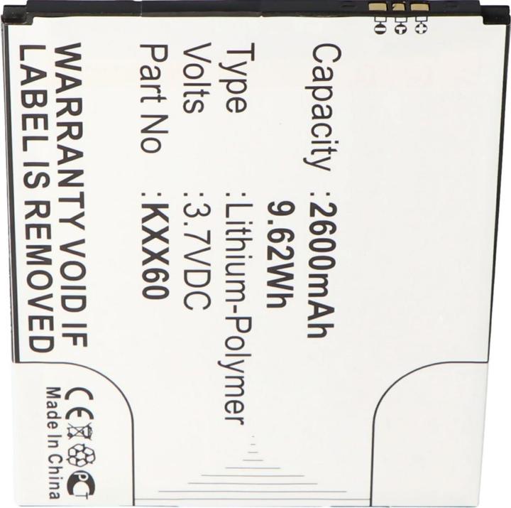 Actual product image AccuCell Akku für Kazam Trooper 2 6.0, Trooper 2 X6.0