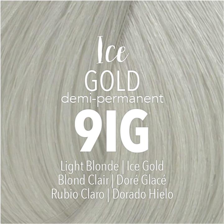 Image du produit Mydentity by Guy Tang mydentity Demi-P - 9IG blond clair Ice Gold (Blond clair, Glace, Or, 9IG)