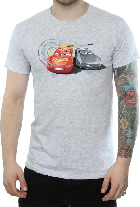 Immagine prodotto Disney Cars Lightning Vs Storm Maglietta Uomo (L)